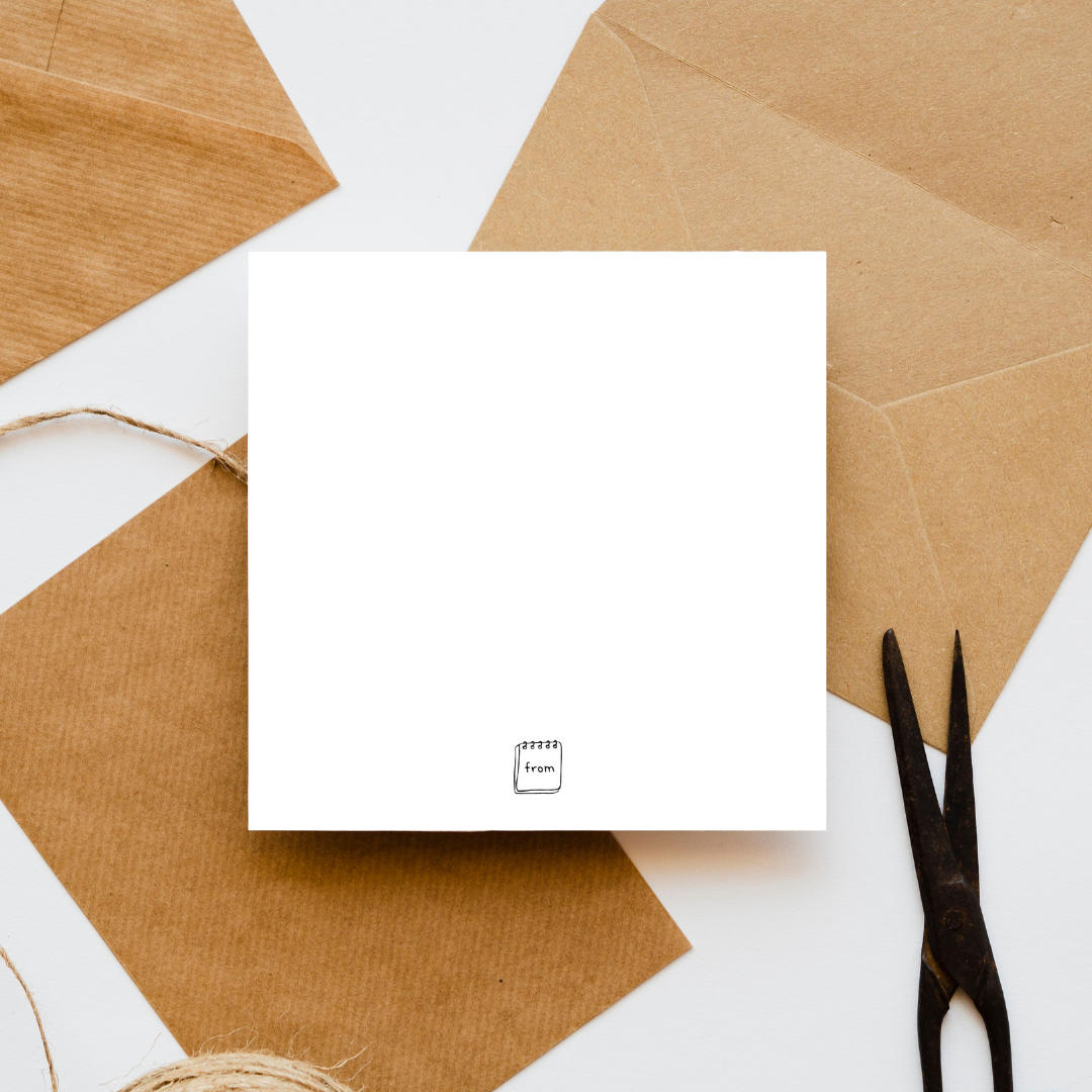 Ho Ho Ho Santa Christmas Card