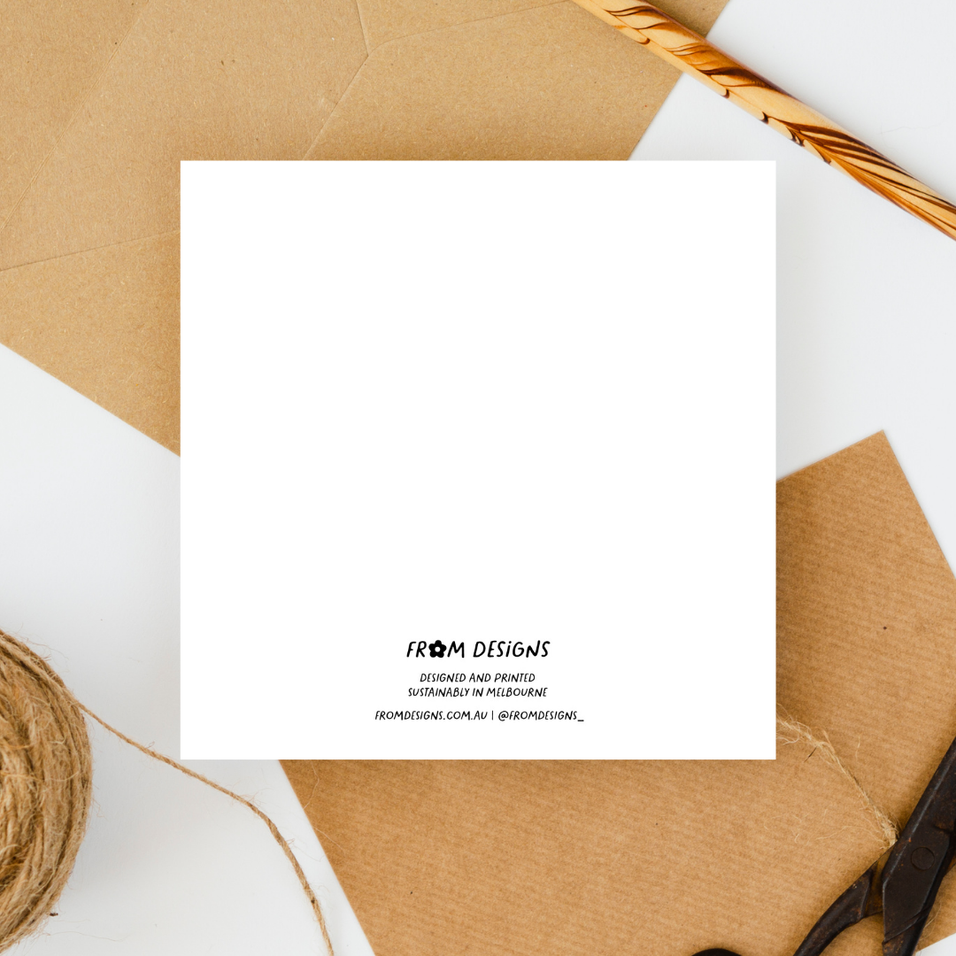 Balloon Greeting Card