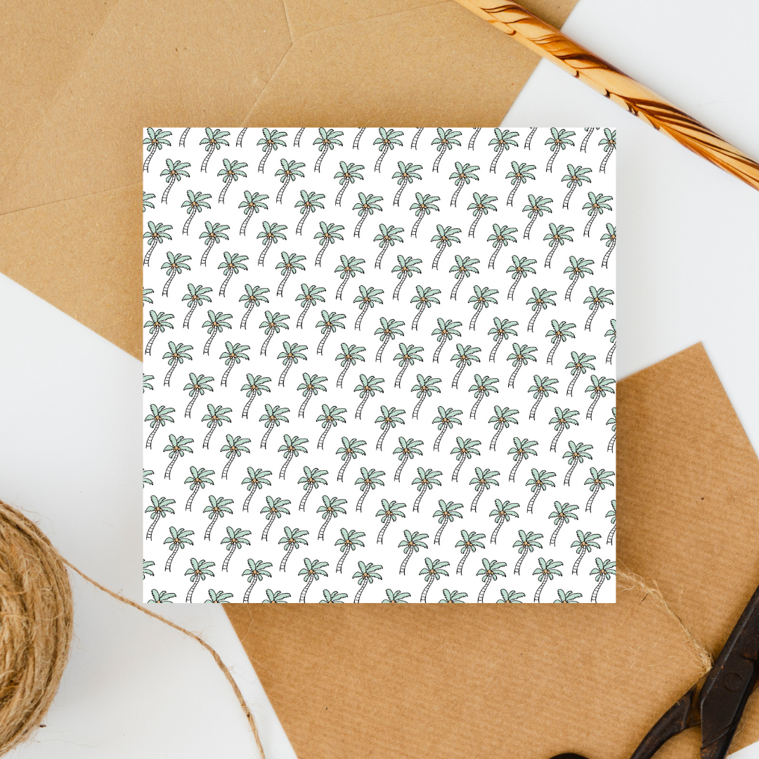 Palm Tree Card