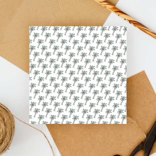Palm Tree Card