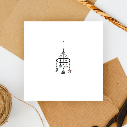Baby Mobile Card