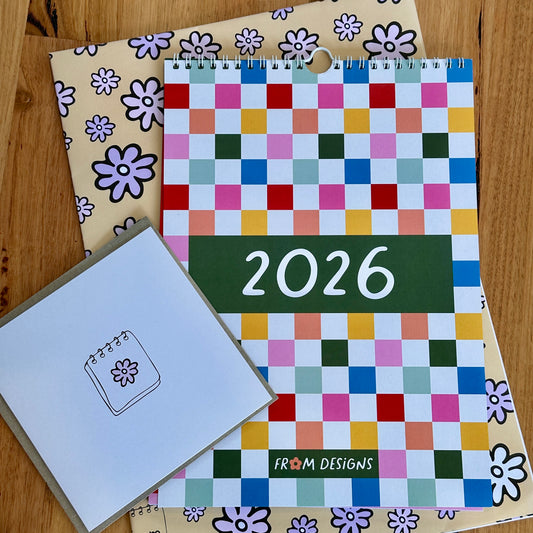 2026 Calendar: Gift Bundle