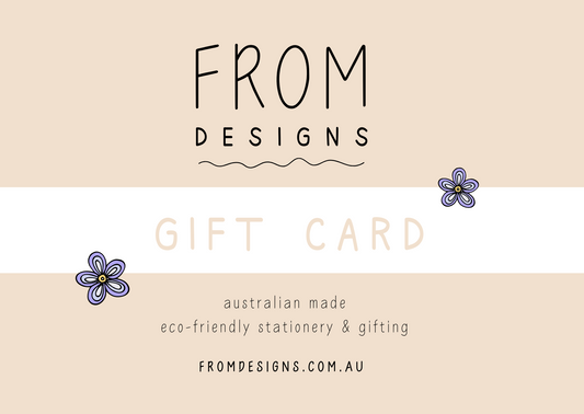 From Designs Gift Card