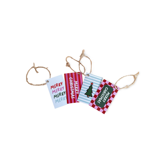 Christmas Gift Tags - 8 Pack