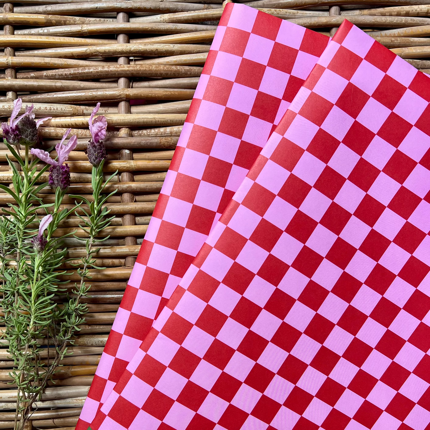 Checkered Wrapping Paper