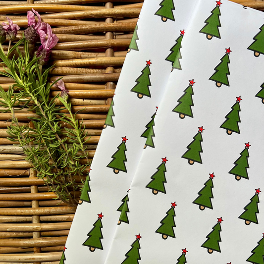 Premium Quality Christmas Tree Wrapping Paper
