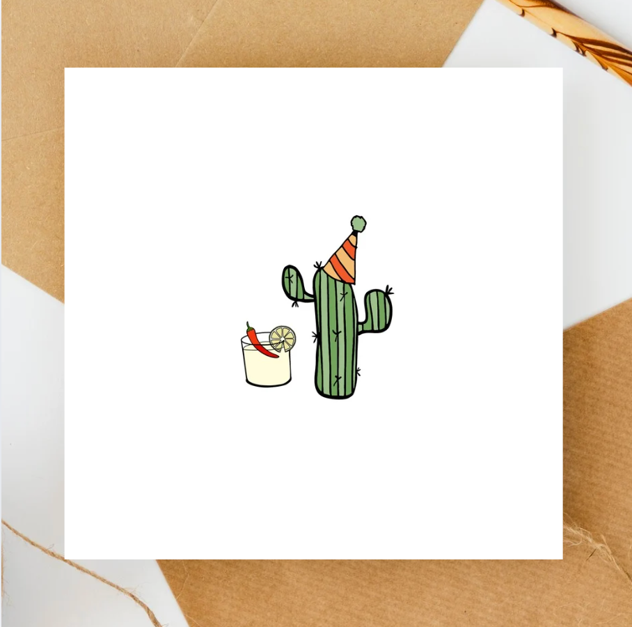 Spicy Margarita Card